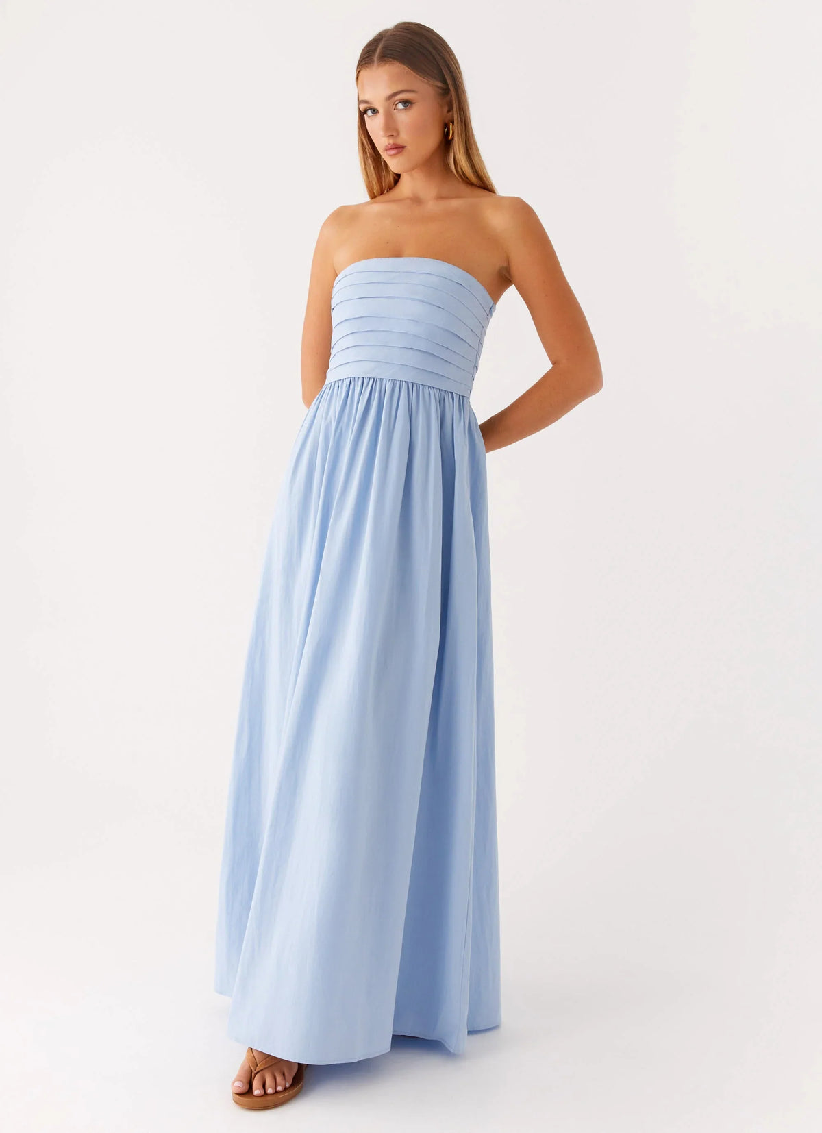Tamia Maxi Dress - Blue
